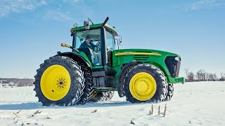 Tractor Delivery - Our New John Deere 7920 Is Here!
We took delivery of our John Deere 7920!
Subscribe to How Farms Work ► http://bit.ly/XYVvDd
How Farms Work Store ► https://www.HowFarmsWork.com/store.html
Facebook ► http://on.fb.me/YpS8oH
Follow us on Snapchat: ► https://www.snapchat.com/add/HowFarmsWork
Become a Member! ➤ https://www.youtube.com/channel/UCfECR0XVFoy3DunTSQC-E-g/join
Business Inquiries: howfarmswork@gmail.com
*CURRENT SCHEDULE*
Expect a new video every Sunday at 11AM Central!
How Farms Work by Ryan Kuster is a YouTube channel based in rural Potosi, Wisconsin. Our mission is to teach those who didnt grow up on a farm what the farming life is like. These videos show the Kuster family working together raising cattle and crops. We believe everyone who wants to know more about farming should be able to share the farming experience with us and we look to educate the world on many essential agriculture topics.
How Farms Work takes place on ~1,100 acres with around 75-200 cattle at any given time. Four John Deere tractors are currently used on the farm, which are a 4020, 4640, 7600, and 8235R. Tractor Delivery - Our New John Deere 7920 Is Here!