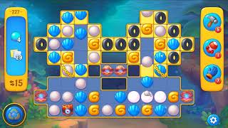 Fishdom level 227 - 17 Moves - No Boosters