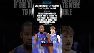 Mavericks Target Kevin Durant Trade?! 🔥 NBA Shocker#nbashorts #nba #basketball #usa #sports #shorts