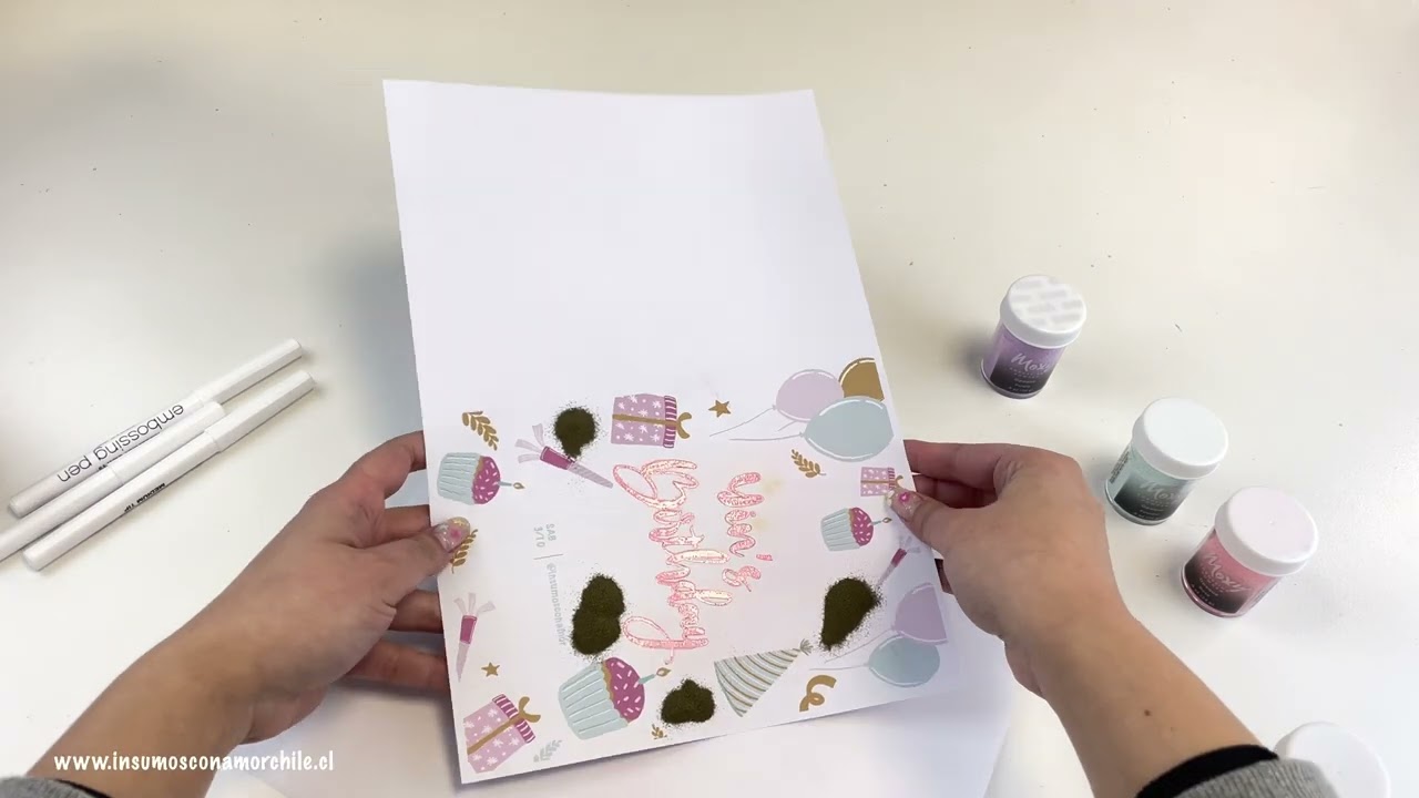 ¿CÓMO HACER EMBOSSING? TUTORIAL E IDEAS