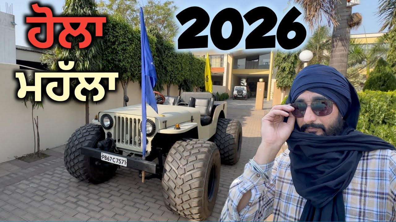 Hola Mohalla 2026 Anandpur Sahib Full Video | Gatka, Nihang Singh, Nagar Kirtan | Punjab Festival