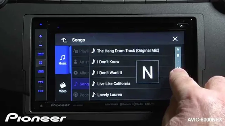 How To - AVIC-6000NEX - Use Your iPod or iPhone