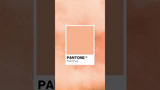 Главный ЦВЕТ 2024 ГОДА. Pantone 2024 Peach Fuzz 13-1023. (персиковый пух)