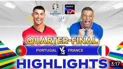 Portugal 0 - 0 France (3 - 5 Penalties ) | Highlights | UEFA E....📢