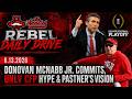 Rebel Daily Drive 6.13.2026 | Donovan McNabb Jr. Commits, UNLV CFP Hype & Pastner’s Vision
