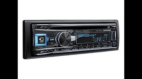 Alpine CDE-163BT Advanced Bluetooth CD Receiver