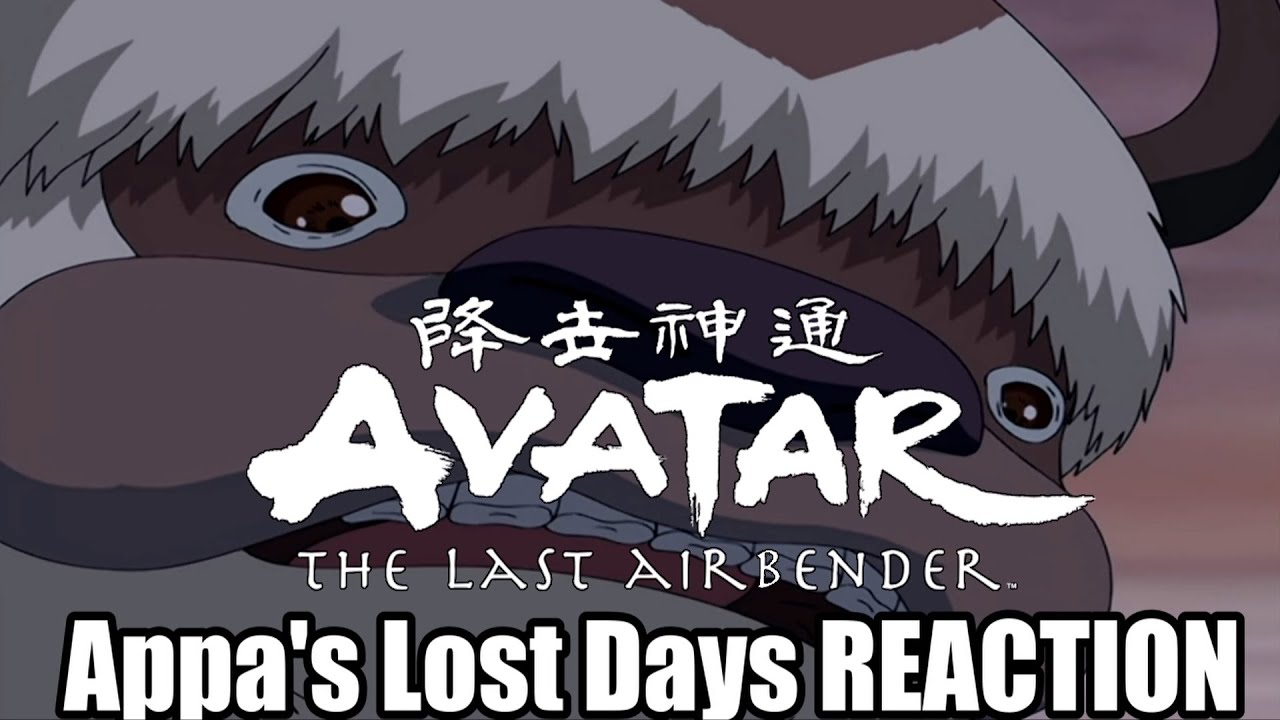 Avatar The Last Airbender 2x16 Appa's Lost Days REACTION - YouTube