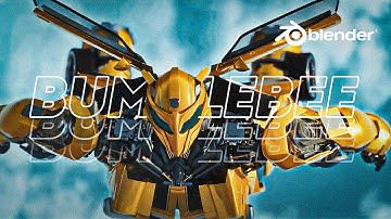 Bumblebee Fan made Blender Animation