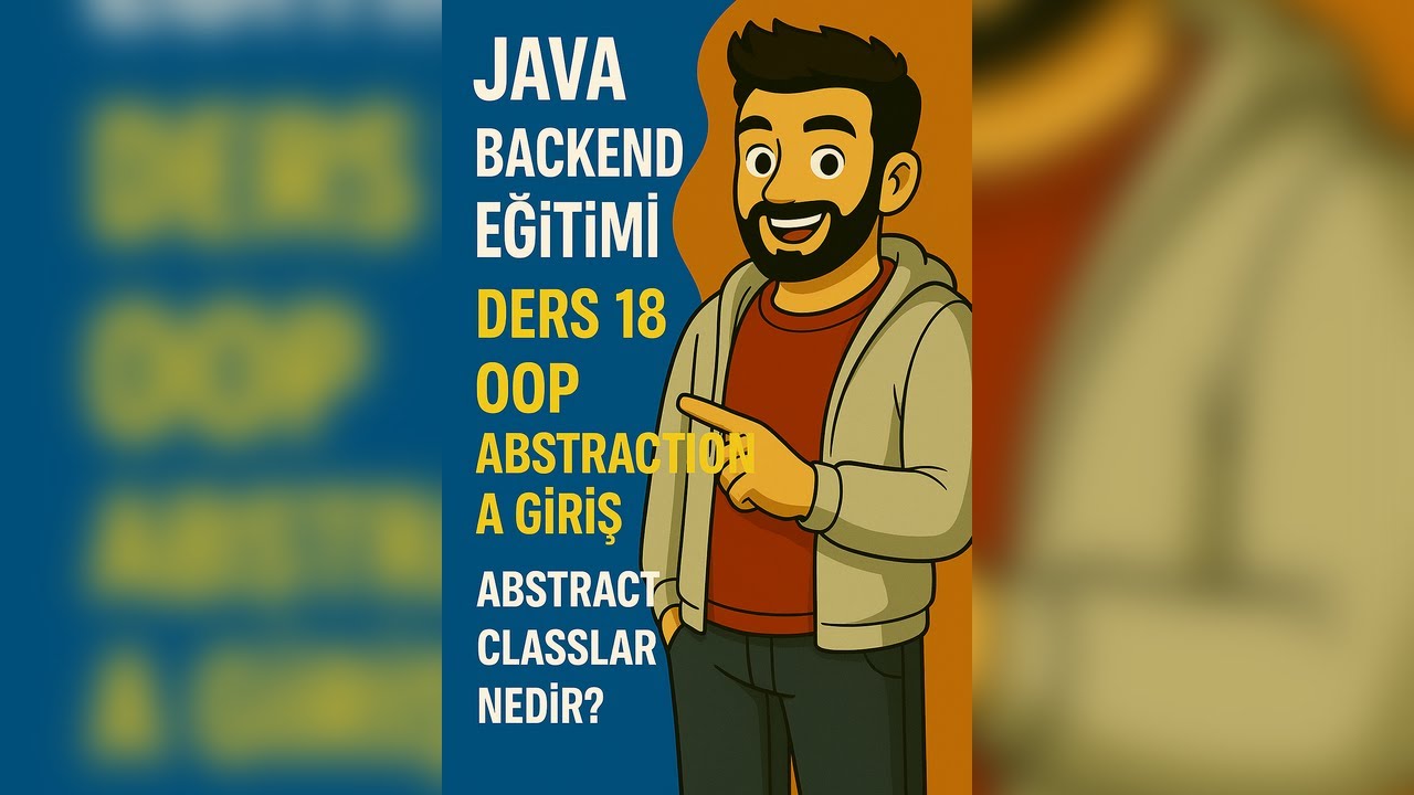 Java Abstract Class Nedir? 2025 Güncel OOP Abstraction Dersi | Java ...