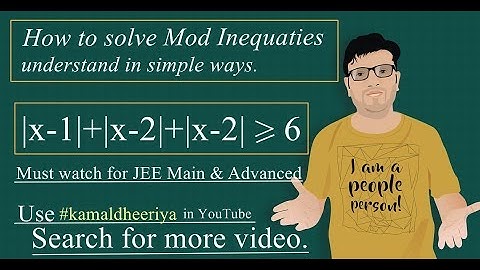 Linear  inequalities solving method | JEE MAINS/ADVANCED/BITSAT/NDA| Part 1 | Kamaldheeriya
