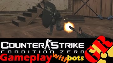Counter-Strike: Condition Zero gameplay with Hard bots - Chateau - Terrorist