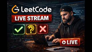 LeetCode Live — Struggling Through Hard Questions (No Edits)