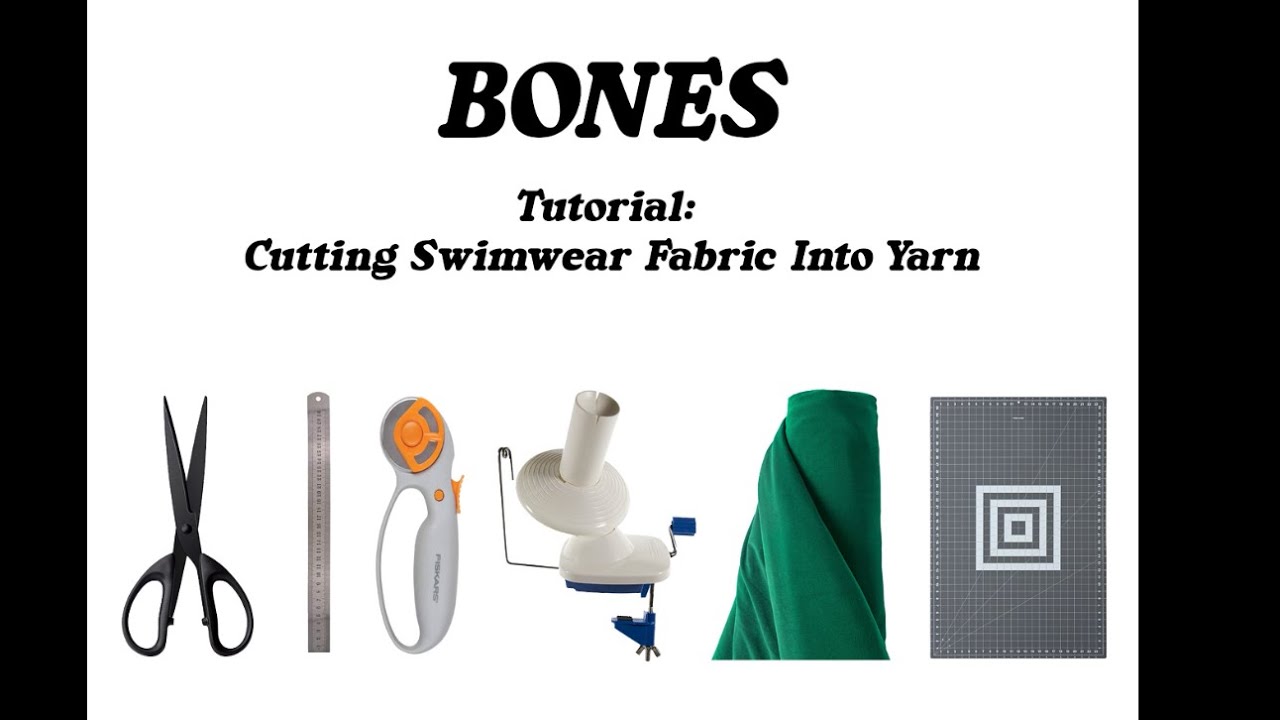 How To: Cut Swimwear Fabric Into Yarn