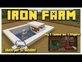 Minecraft 1.20 EASY IRON FARM - 300 Per Hour!