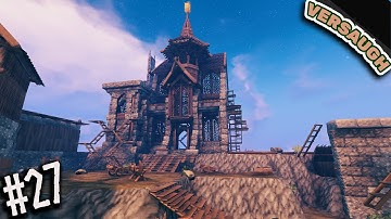 Valheim Builder VS Hardcore Survival | EP 27 | Epic Cozy Castle Construction