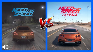 NFS 2015 Vs NFS PayBack Nissan GTR Sound Comparison