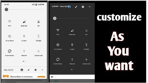 Get Oreo And Nougat Style Notification Bar on any Android || No Root ||