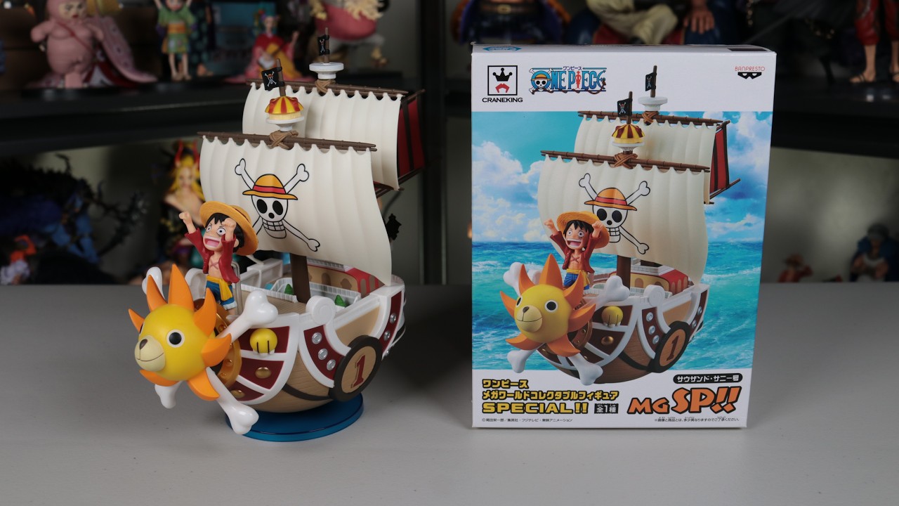 One Piece Mega WCF Thousand Sunny Figure - YouTube