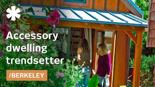 Alpine Furniture Urban 4 Drawer TV Media Chest Berkeley's backyard tiny house adds income & affordable housing
