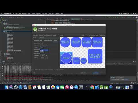 HOW TO SET APP ICON ON ANDROID STUDIO