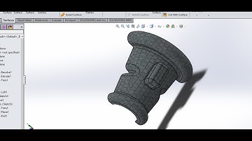 Complete Advance surface modeling in solidworks ...CAD