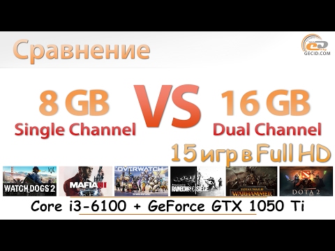 8 GB Single vs 16 GB Dual Channel: оцениваем эффективность апгрейда ОЗУ в бюджетной игровой системе 8 GB Single vs 16 GB Dual Channel: оцениваем эффективность апгрейда ОЗУ в бюджетной игровой системе