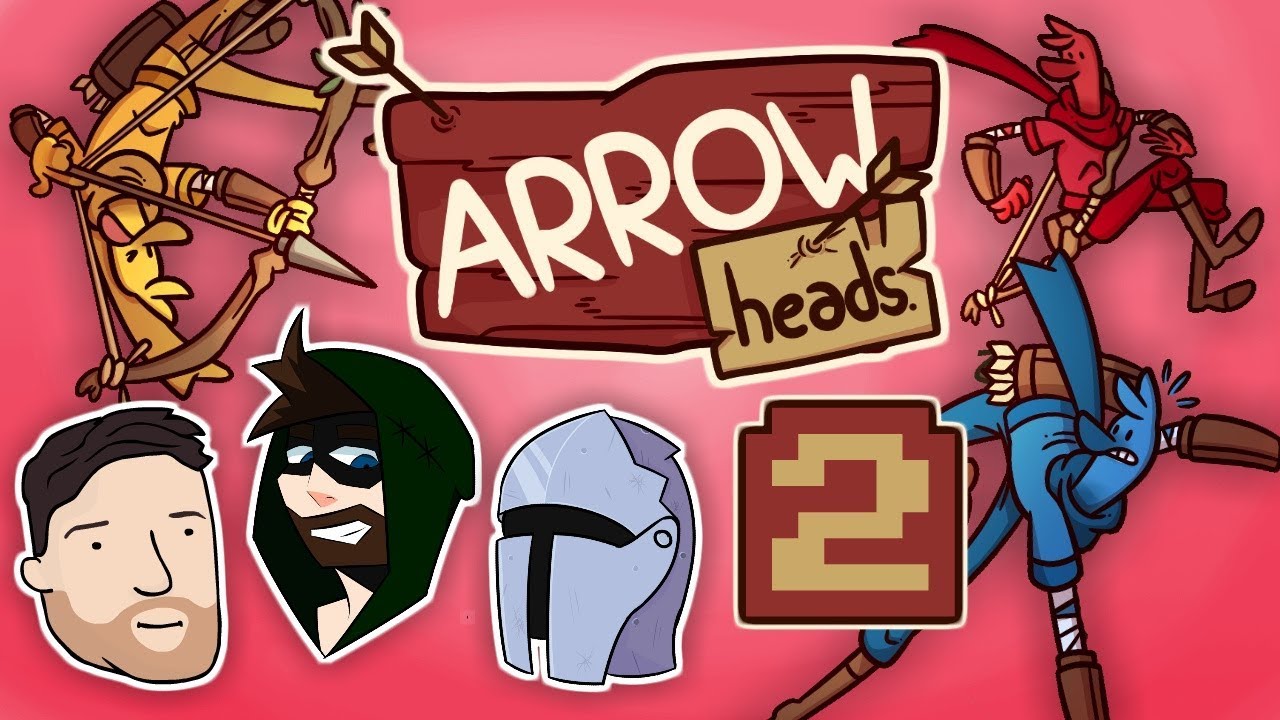 Lets Play Arrow Heads - PART 2: He's a Rocket Birb | Thumb Wars (ft Boss Room) Multiplayer Gameplay