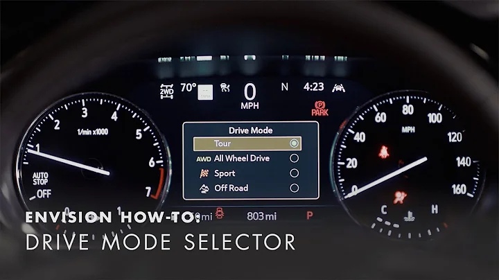 What is the Drive Mode Selector | Buick Envision How-To Videos