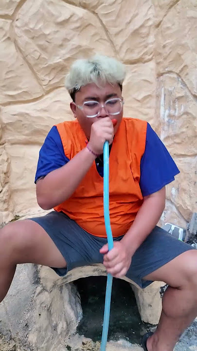 minum es teh