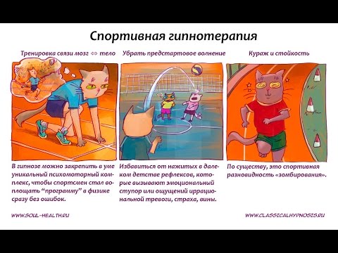 Спортивная гипнотерапия. Гипноз в спорте