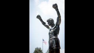 I recreated an ICONIC scene from Rocky | Rocky Steps in Philadelphia #mybloopers