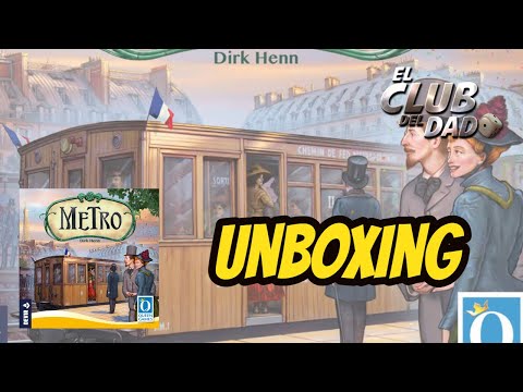 Unboxing Metro por El club del dado