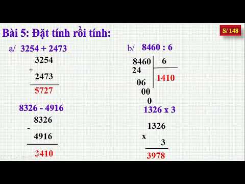 Bài: Luyện tập trang 148, 149