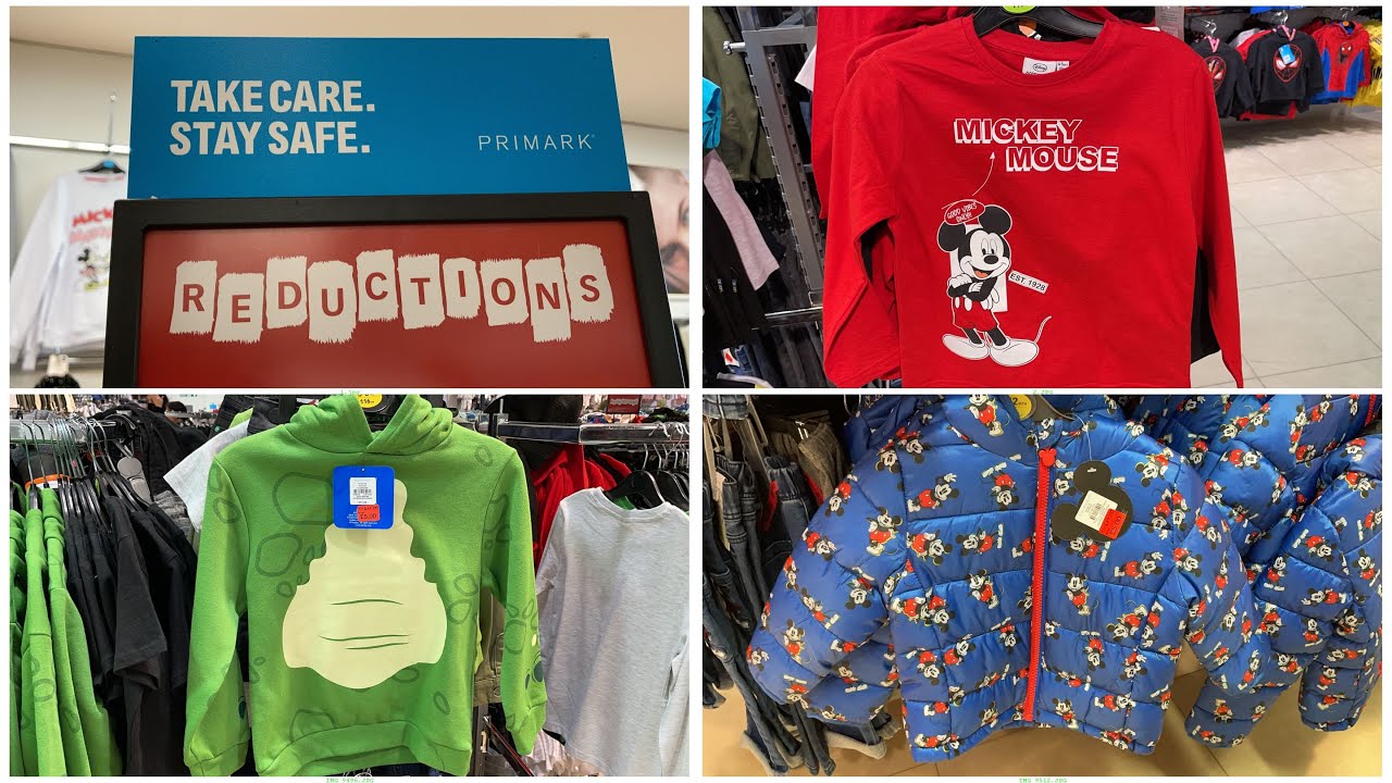 PRIMARK UK Massive Boys Clothes Sale - mid-April 2021