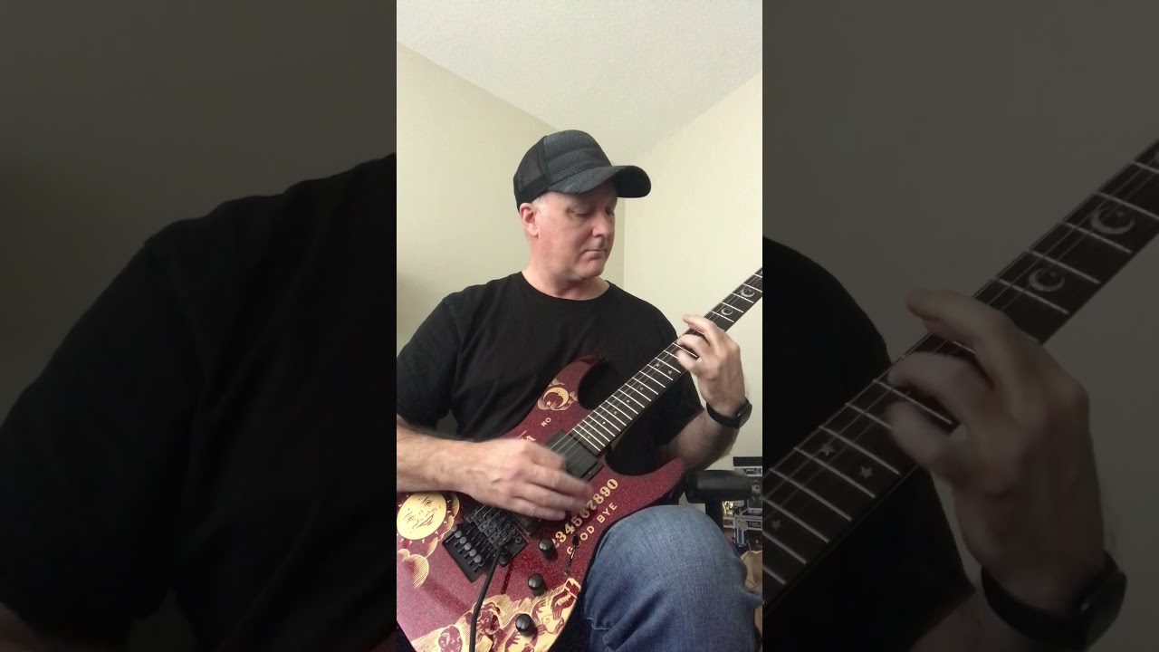 ESP/LTD KH Ouija BOSS GT1 Patch 86: Using stereo chorus.