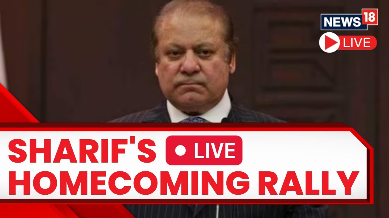 Nawaz Sharif Live Nawaz Sharif Returns To Pakistan Nawaz Sharif In