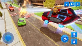 Real Flying Rescue Car Simulator- Driving Games 3D  2022  - Android Gameplay #2 screenshot 5