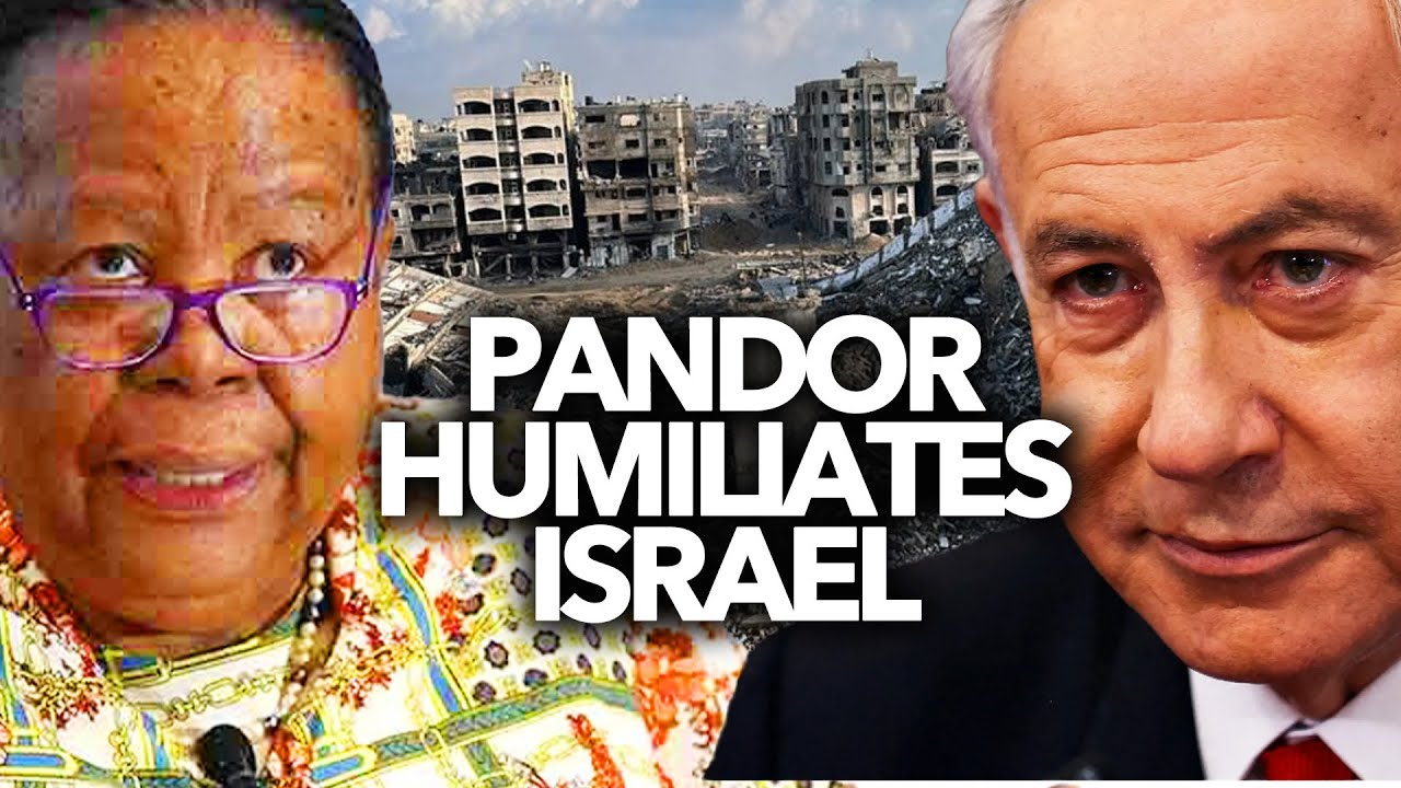 Naledi Pandor CLASHES With Benjamin Netanyahu Video Goes Viral