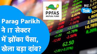 Parag Parikh Flexi Cap Fund न It सकटर म झक पस, खल बड दव Share Bazaar Biz Tak