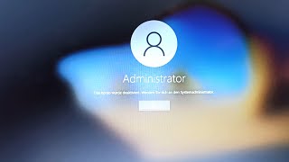 Das Konto Wurde Deaktiviert. Wenden Sie Sich An Den Systemadministrator. Bios Öffnet Sich Nicht