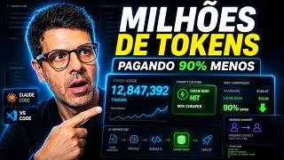 Como Economizar 90% de Tokens no Claude Code (O Segredo do Prompt Caching)