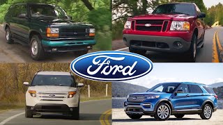 🔵Ford Explorer Through the Years 1990-2019