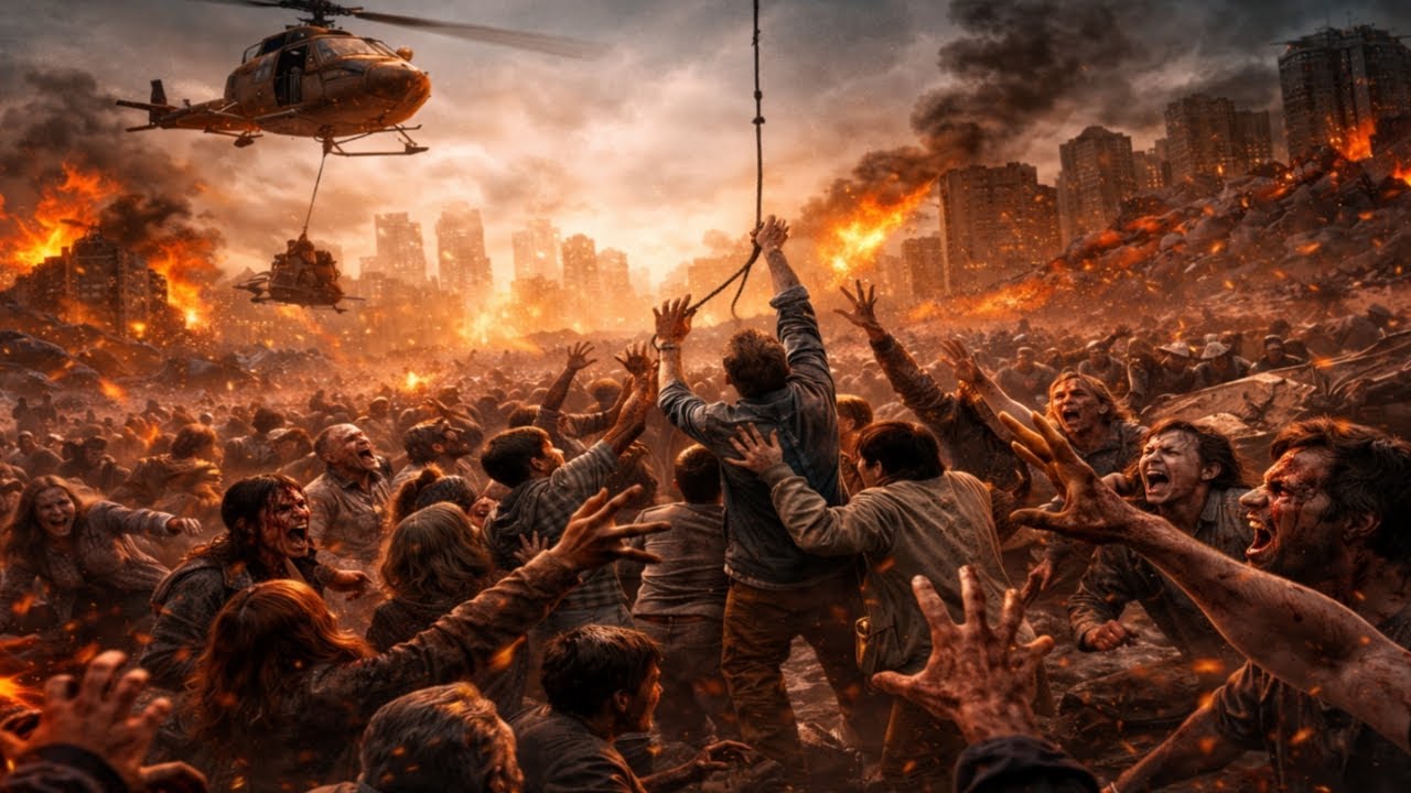 “Zombies Ne Poori Duniya Par Kabza Kar Liya 😱 |World War Z Full Movie Explained Hindi/Urdu