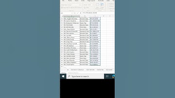 Filter Data Dynamically with Excel FILTER Function- Filter#excel