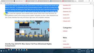 Gravity Guy 2018 PC Mac Game Full Free DOwnload Highly Compressed