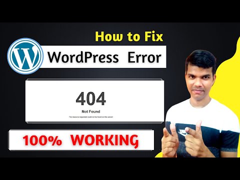 how to fix 404 error in hindi |  404 error in wordpress 2023