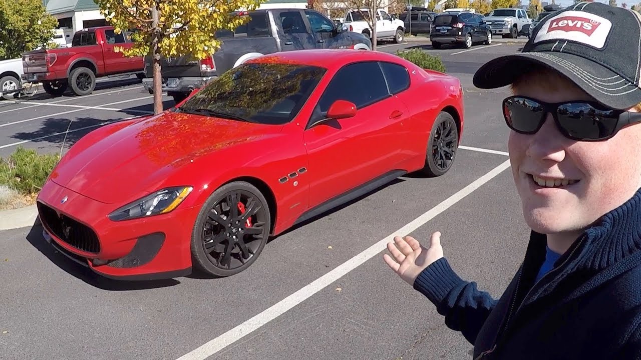Vlog 16 Maserati GranTurismo in Bend Oregon!!! YouTube