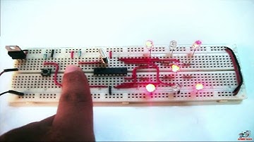 DADO DE LEDS CON PIC16F84A