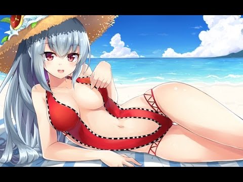 Bikini anime girl