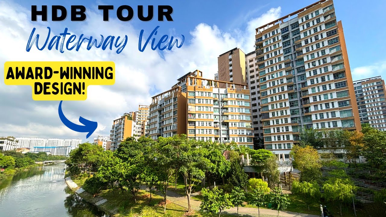 Waterway View HDB: Most Scenic Hidden Gem of Singapore? Walking Tour & Honest Review